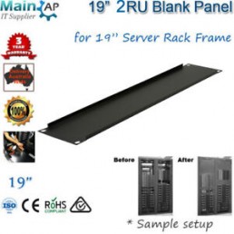 2RU Blank Panel